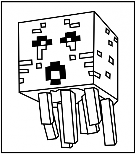 Malvorlage: Minecraft (Videospiele) #113810 - Kostenlose Malvorlagen zum Ausdrucken