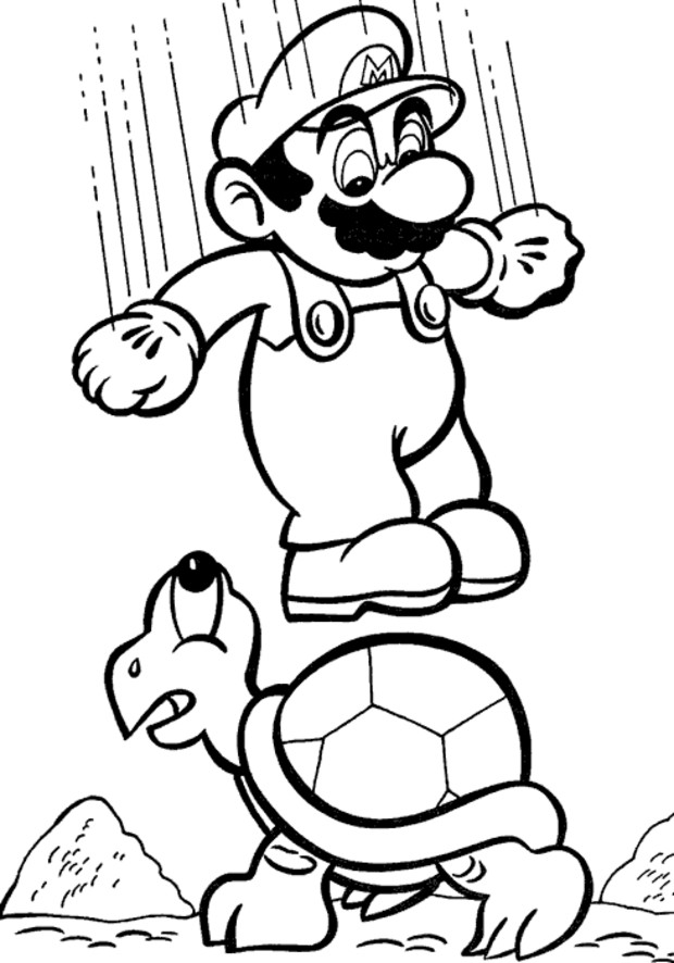Malvorlage: Super Mario Bros. (Videospiele) #153668 - Kostenlose Malvorlagen zum Ausdrucken