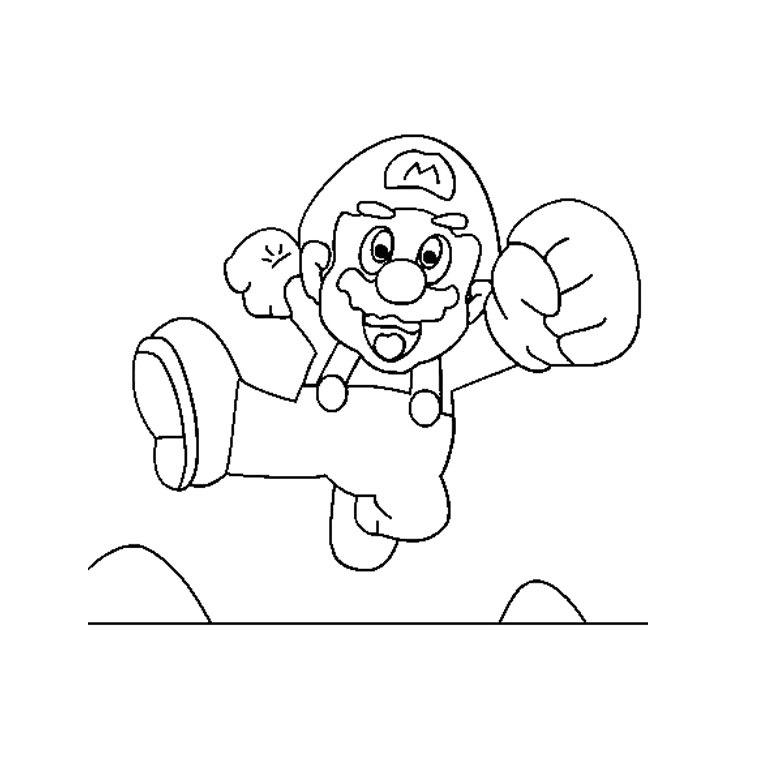 Malvorlage: Super Mario Bros. (Videospiele) #153675 - Kostenlose Malvorlagen zum Ausdrucken