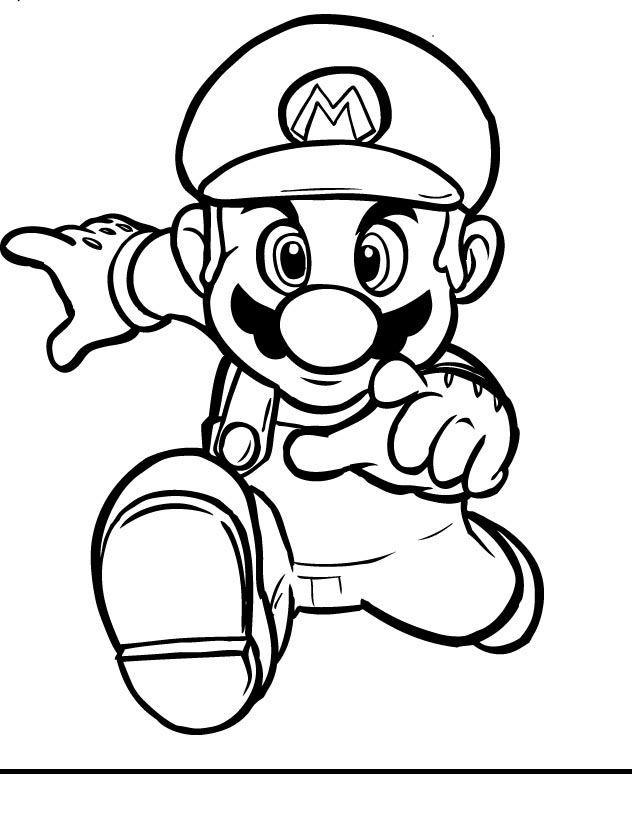 Malvorlage: Super Mario Bros. (Videospiele) #153694 - Kostenlose Malvorlagen zum Ausdrucken