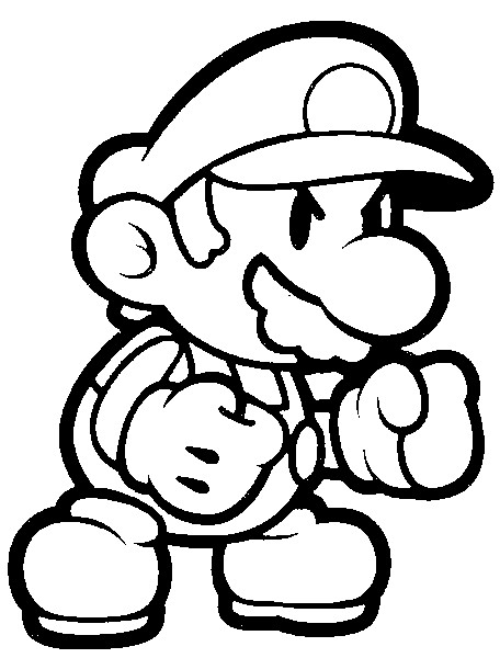 Malvorlage: Super Mario Bros. (Videospiele) #153699 - Kostenlose Malvorlagen zum Ausdrucken