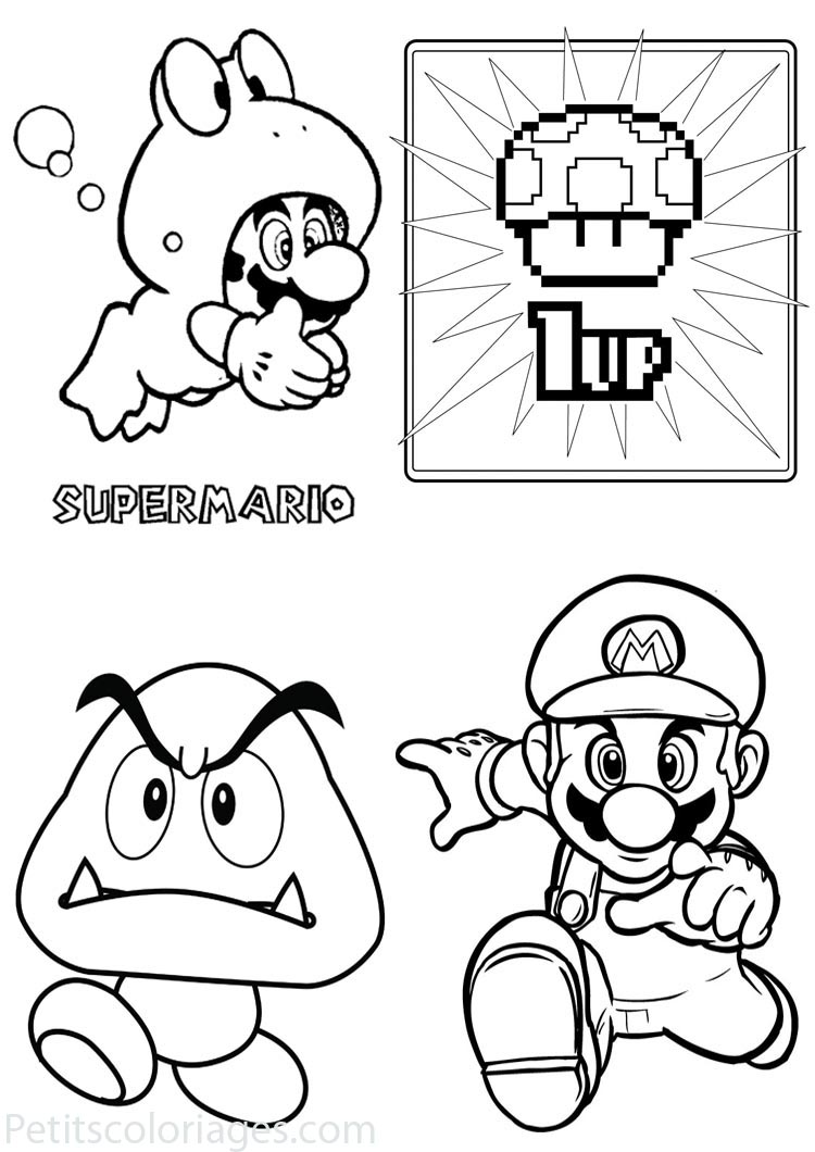 Malvorlage: Super Mario Bros. (Videospiele) #153700 - Kostenlose Malvorlagen zum Ausdrucken