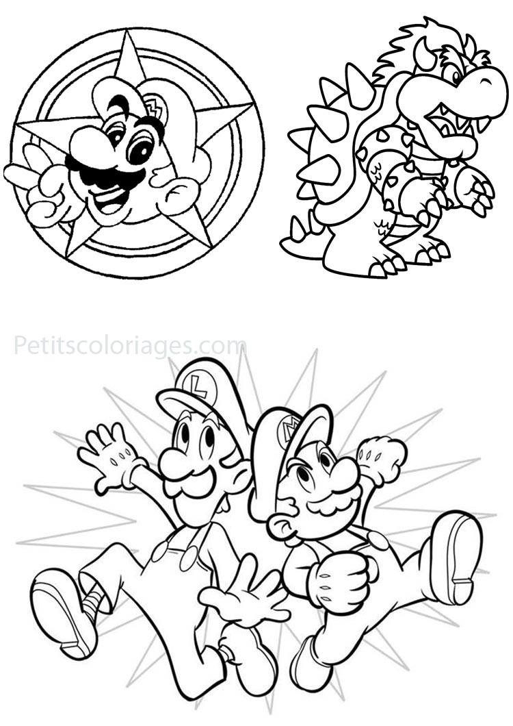 Malvorlage: Super Mario Bros. (Videospiele) #153709 - Kostenlose Malvorlagen zum Ausdrucken