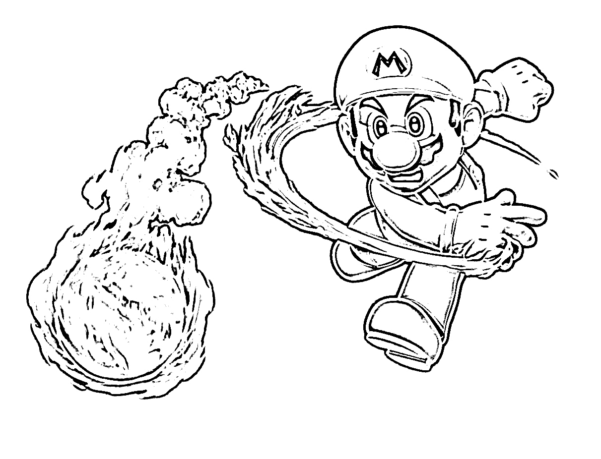 Malvorlage: Super Mario Bros. (Videospiele) #153710 - Kostenlose Malvorlagen zum Ausdrucken