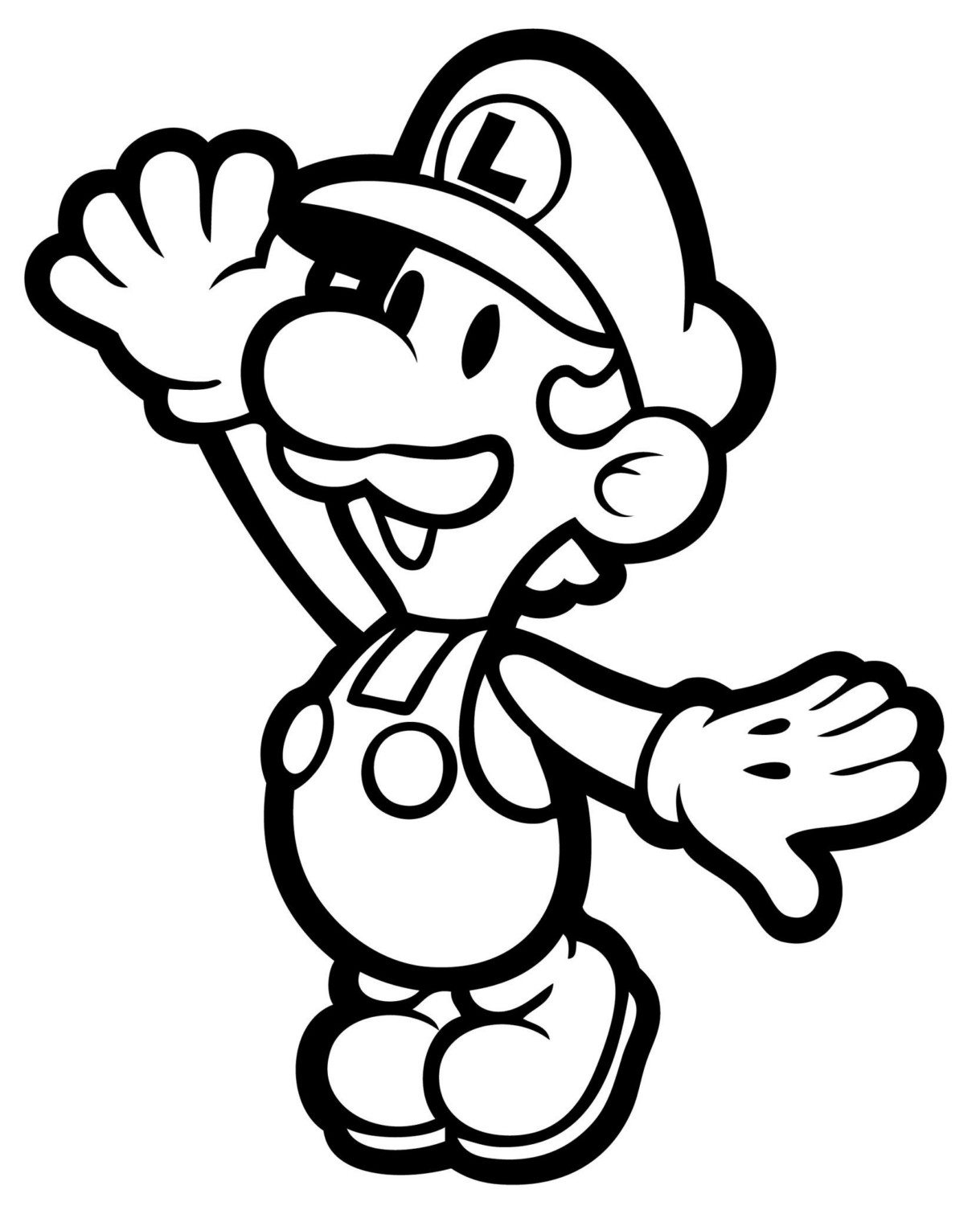 Malvorlage: Super Mario Bros. (Videospiele) #153713 - Kostenlose Malvorlagen zum Ausdrucken