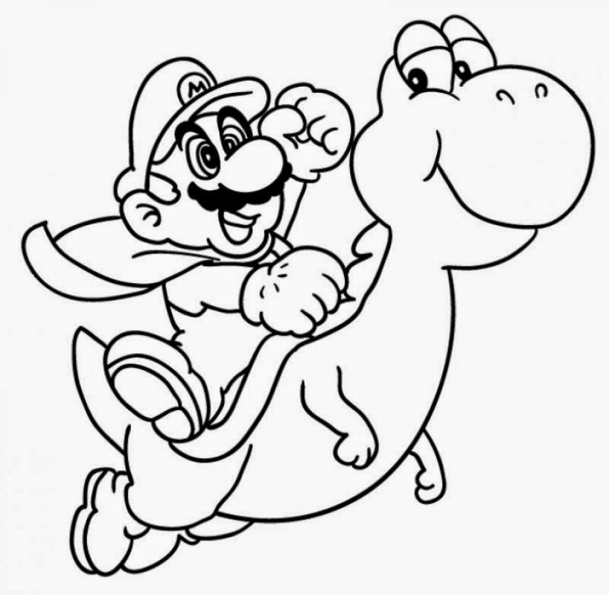 Malvorlage: Super Mario Bros. (Videospiele) #153719 - Kostenlose Malvorlagen zum Ausdrucken
