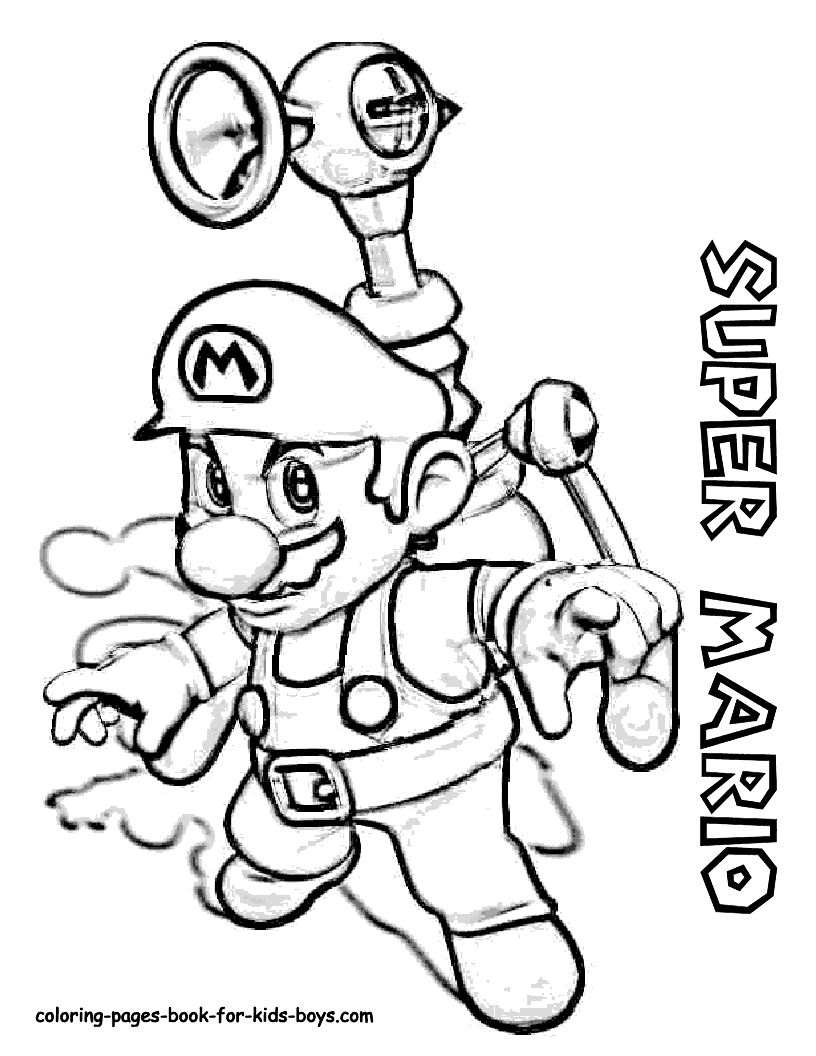Malvorlage: Super Mario Bros. (Videospiele) #153733 - Kostenlose Malvorlagen zum Ausdrucken