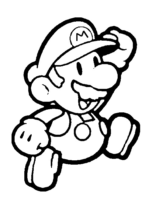 Malvorlage: Super Mario Bros. (Videospiele) #153737 - Kostenlose Malvorlagen zum Ausdrucken