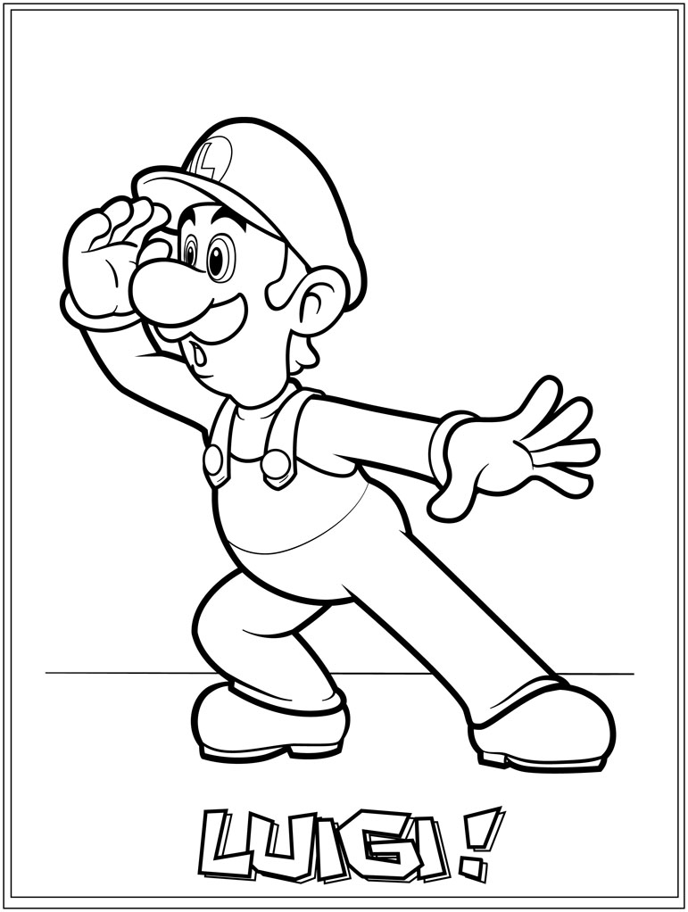 Malvorlage: Super Mario Bros. (Videospiele) #153765 - Kostenlose Malvorlagen zum Ausdrucken